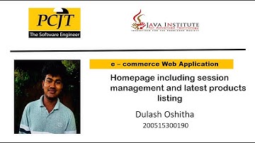 Web Project Task 08 | 1st Year | Java Institute | Dulash Oshitha