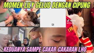 UNEXPECTED‼️LILY & CIPUNG GELUD, CRAWLING UP TO THEIR FACE ON THE SCRATCH 🔥🔥