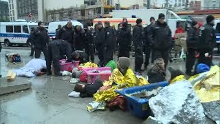 EXTINCTION REBELLION: Klimaschützer setzen ihre Blockaden fort - Polizei räumt