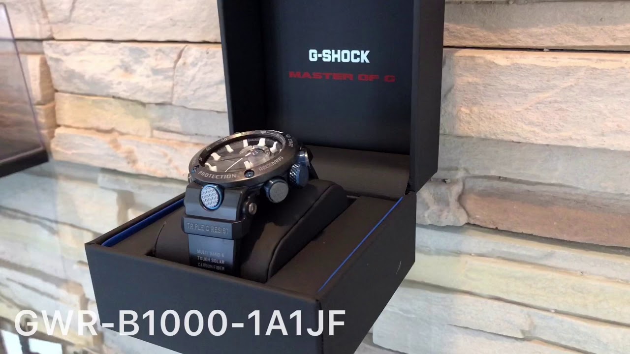 仕事用にカーボンのCASIO G-SHOCKを買ってみた！カーボン＆チタン超 