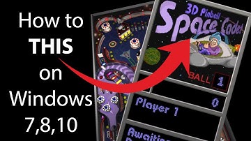 How to download 3d pinball space cadet for windows 10