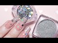 ✨How To Use Loose Glitter (How To Apply Fine & Chunky Glitter On Natural Nails) - femketjeNL
