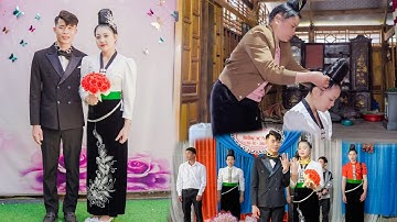 TOÀN CẢNH MỪNG ĐÁM CƯỚI LỄ THÀNH HÔN MINH CHUNG & PHƯƠNG THÚY BẢN LÈ TÔNG CỌ 24/01/2025