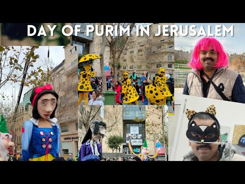 Purim Festival In Jerusalem, Israel 2022./What is Purim /Festival in Israel