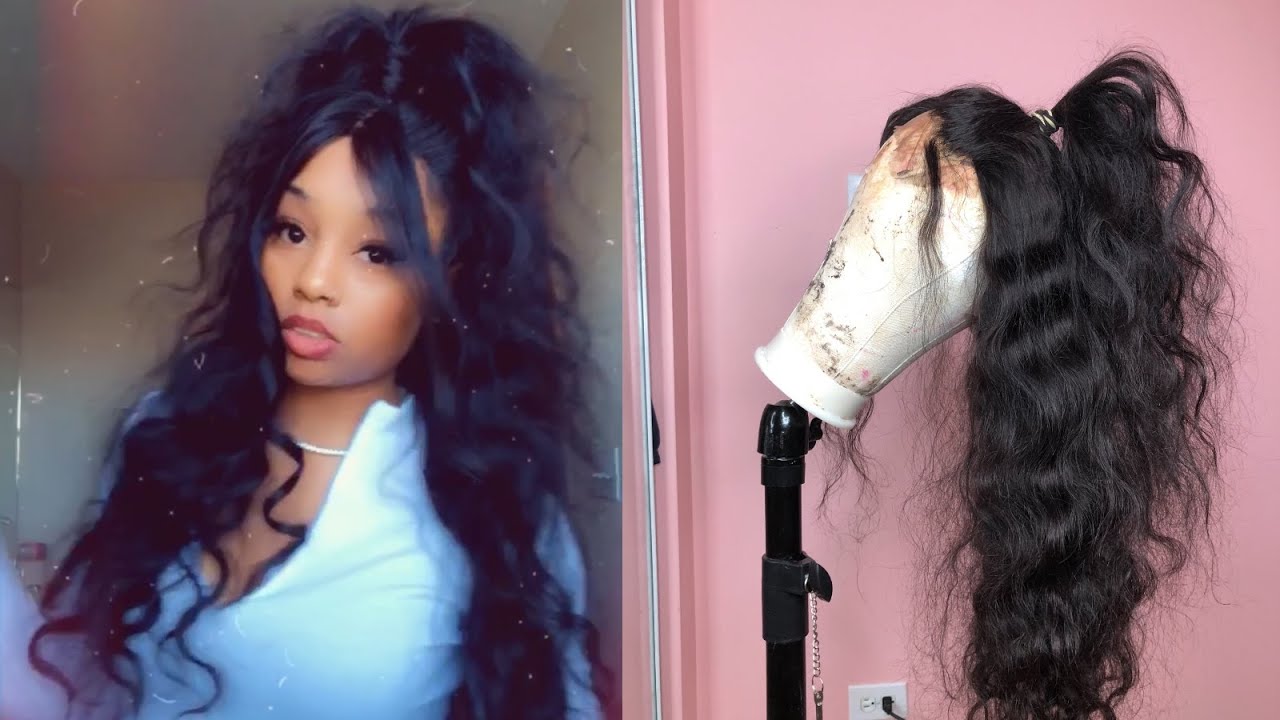 SLAYED THIS WIG! HALF UP HALF DOWN TUTORIAL Beauty Forever Hair YouTube