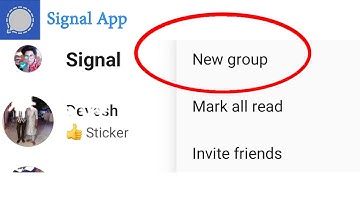 Signal App Par Group Kaise Banaye 2021 !! How to make Group on signal messenger app