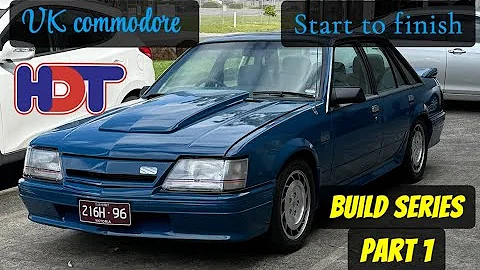 VK COMMODORE BUILD: Start to finish Part 1