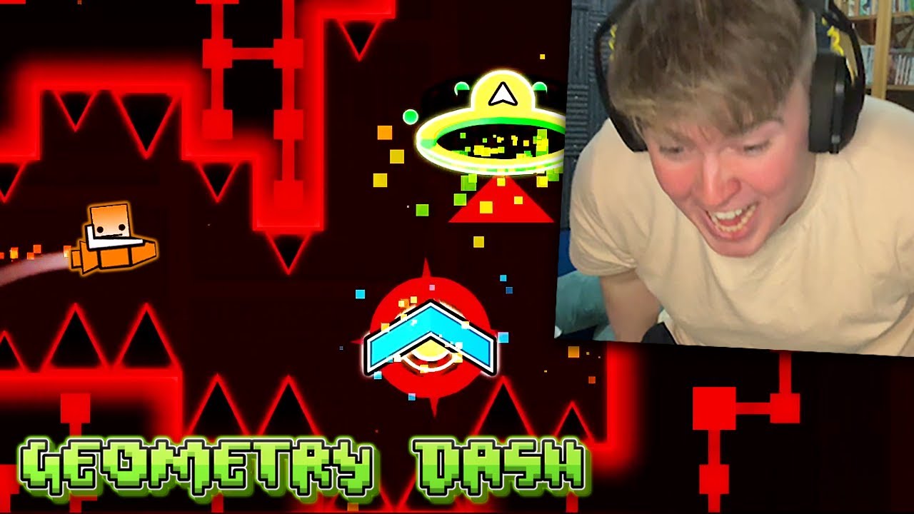THE LOUDEST GEOMETRY DASH VIDEO YOU'LL EVER SEE. - YouTube