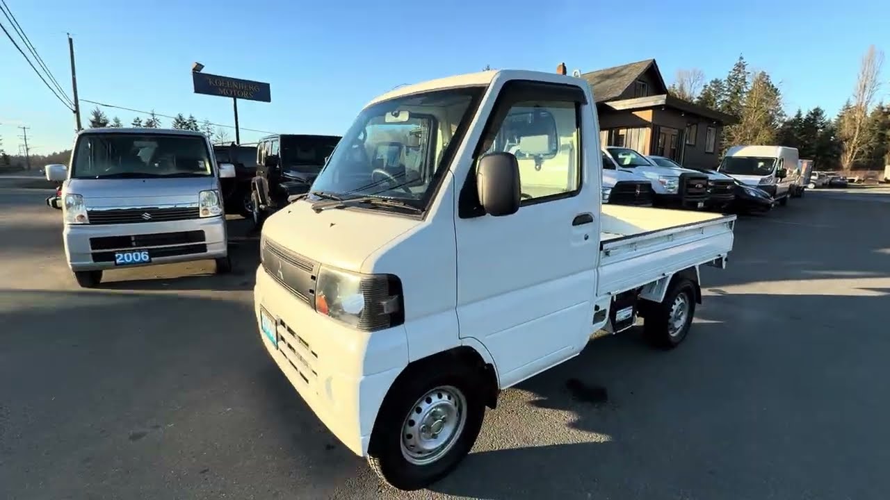 MITSUBISHI MINICAB AUTOMATIC 4x4 MINI TRUCK 2009 ГОДА ВЫПУСКА В KOLENBERG MOTORS LTD