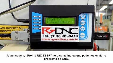 Receber programa no RGDNC P COMANDO MACH