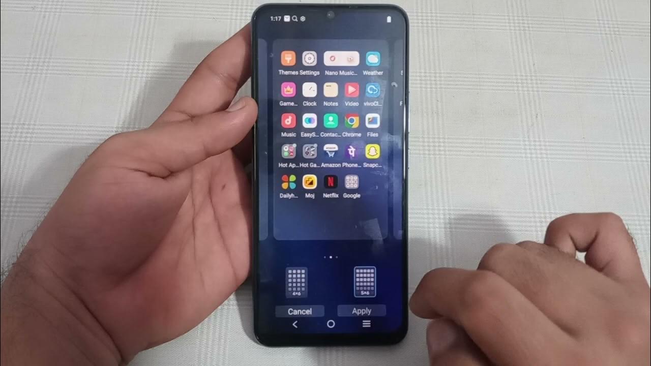 vivo-z1-x-home-screen-layout-how-to-change-home-screen-layout-in-vivo