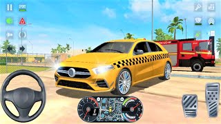 Taxi Sim 2020 ! Auto Simulator ! Mercedes & Audi - Auto Kinder Spiel screenshot 1