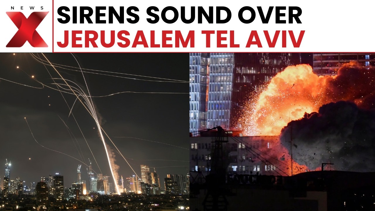 Israel-Iran War: Sirens Sound in Jerusalem and Tel Aviv as Iran Strike Warnings Issued | Latest News
