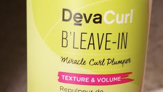 DevaCurl B’ Leave - In