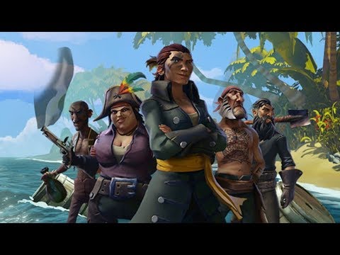 Видео: БАНДА В МОРЕ! - Sea of Thieves #4