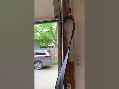 How to replace garage door bottom seal (easiest way) - YouTube
