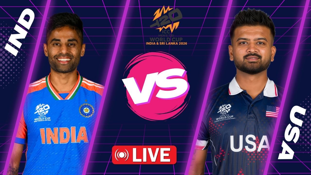 Live IND vs USA 🔥| T20 WORLD CUP 2026 🏆| Real Cricket 