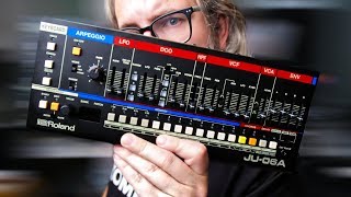 Roland JU-06A Synthesizer Review — I don't even like the classic JUNO...