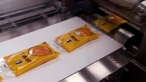 Pens and razors packaging - Servoflex PBA HFFS (by Imanpack)