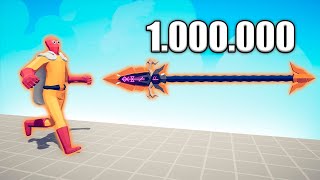 1.000.000 DAMAGE GUNGNIR vs UNITS - TABS | Totally Accurate Battle Simulator 2024