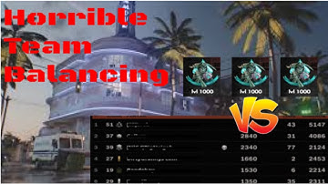 Team Balancing In Black Ops Cold War Is Horrendous ( SBMM Rant )