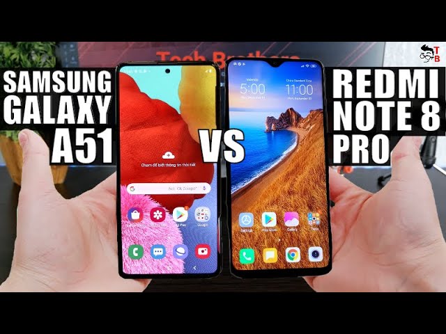 Redmi Note 8 Pro Vs Samsung A51