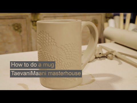 How to make a ceramic mug. Savi tassi meisterdamine.