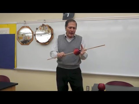 Feel the moment of inertia-Physics of toys // Homemade Science with Bruce Yeany | Bruce Yeany | April 3, 2016