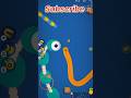 WormsZone.io Gameplay | Epic Worm Kills Viral Shorts Video 2025 #gaming #shorts #games #short