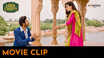 Kartik Aaryan proposes to Kriti Sanon | Luka Chuppi | Movie Clip