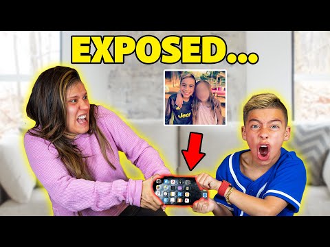 We WENT THROUGH Our 9 Year old SON'S iPhone! *SECRET LOVE?* | The Royalty Family