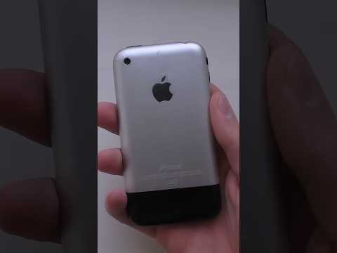 Видео: Самый первый iPhone!