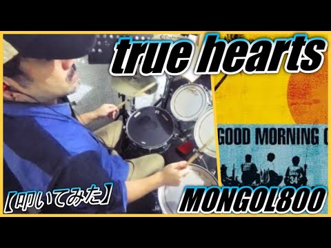 true hearts / MONGOL800 【ドラム】【叩いてみた】