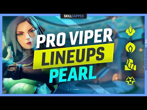 NEW Viper Setups and Lineups for PEARL! - Valorant Guide 