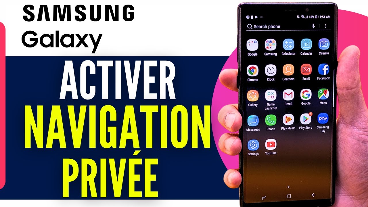 Comment Faire Une Navigation Privée Sur A5 Samsung