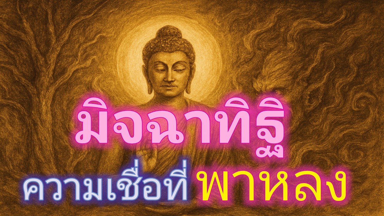 มิจฉาทิฐิ — ความเชื่อที่พาหลง | ความเห็นผิด | ความเหนื่อยล้า | ความทุกข์ | ฟังธรรมะยามเช้า