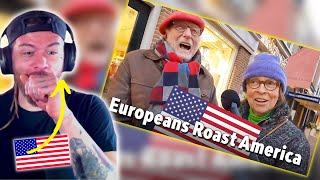 American Reacts to What do Dutch Europeans think of Americans?