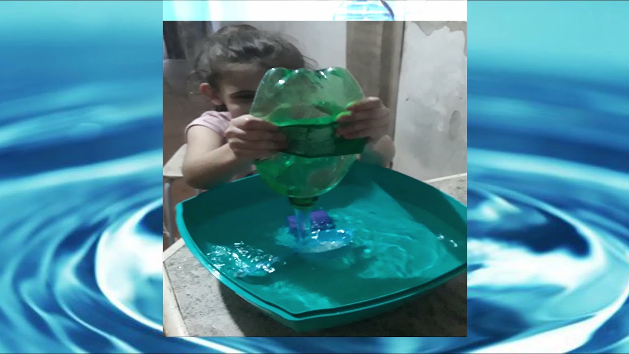 Sons com água - Exploração sonora