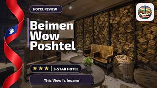 Beimen Wow Poshtel - This View Is Insane Taipei, Taiwan✨