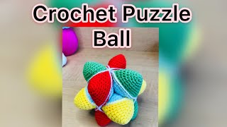 How to crochet a puzzle ball