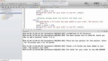 Objective C Tutorials   32 Problem and Solution 5 Contd