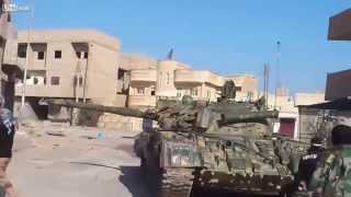 Syria | FSA T55 Tank Blown Up At Close Range