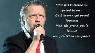 Video thumbnail of "Renaud - Dès que le vent soufflera Paroles"