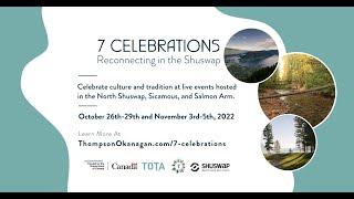 7 Celebrations Reconnecting in the Shuswap by Thompson Okanagan Tourism Association 52 views 1 year ago 1 minute, 47 seconds