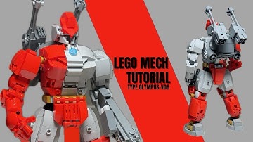 How to Build a Custom MOC LEGO Mech: Type Olympus V06 | Step-by-Step Tutorial