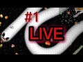 playing wormzone io. in live !!! biggest snake challange !