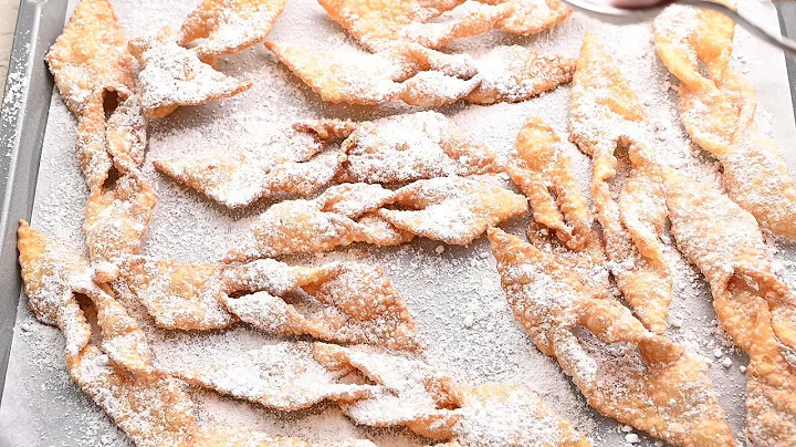 Chrusciki recipe (Faworki or Polish angel wings) – video