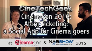CC16 Atom Tickets, a social App for cinema goers screenshot 2