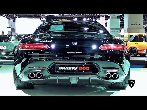 The Brabus 600 Mercedes-AMG GT S Coupe W/ 600 HP! - IAA Frankfurt 2015