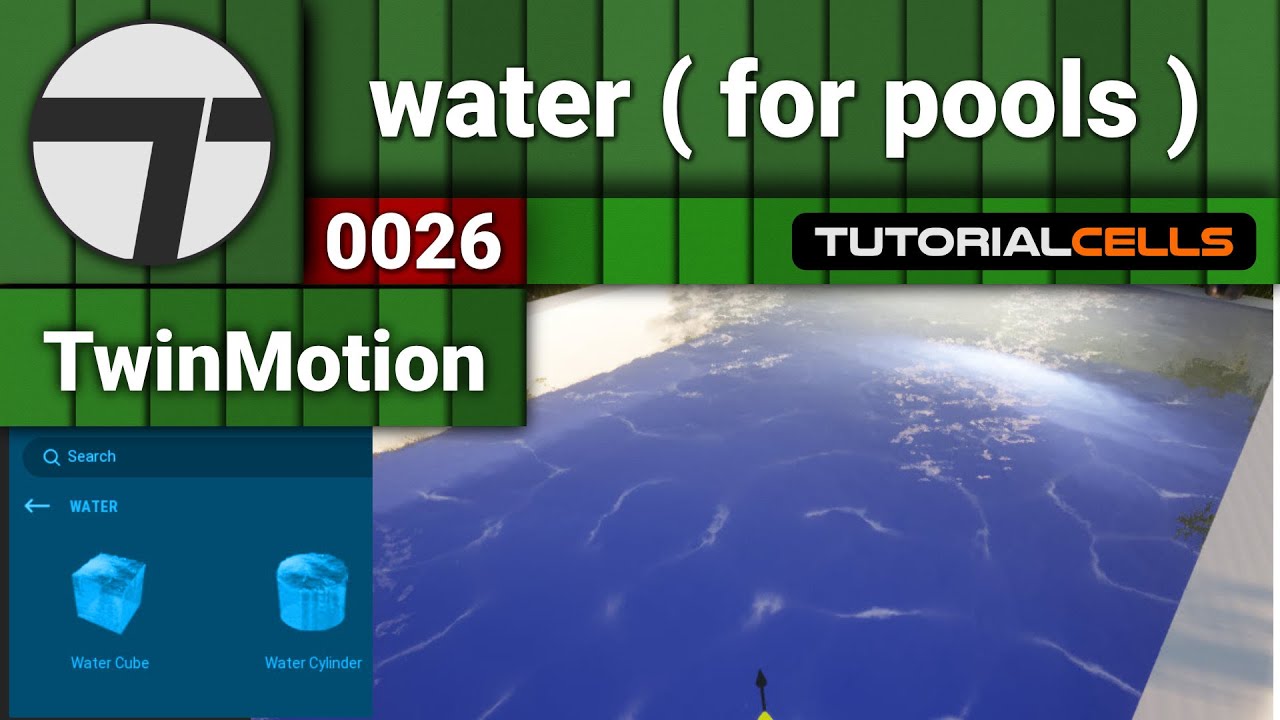 twinmotion water material